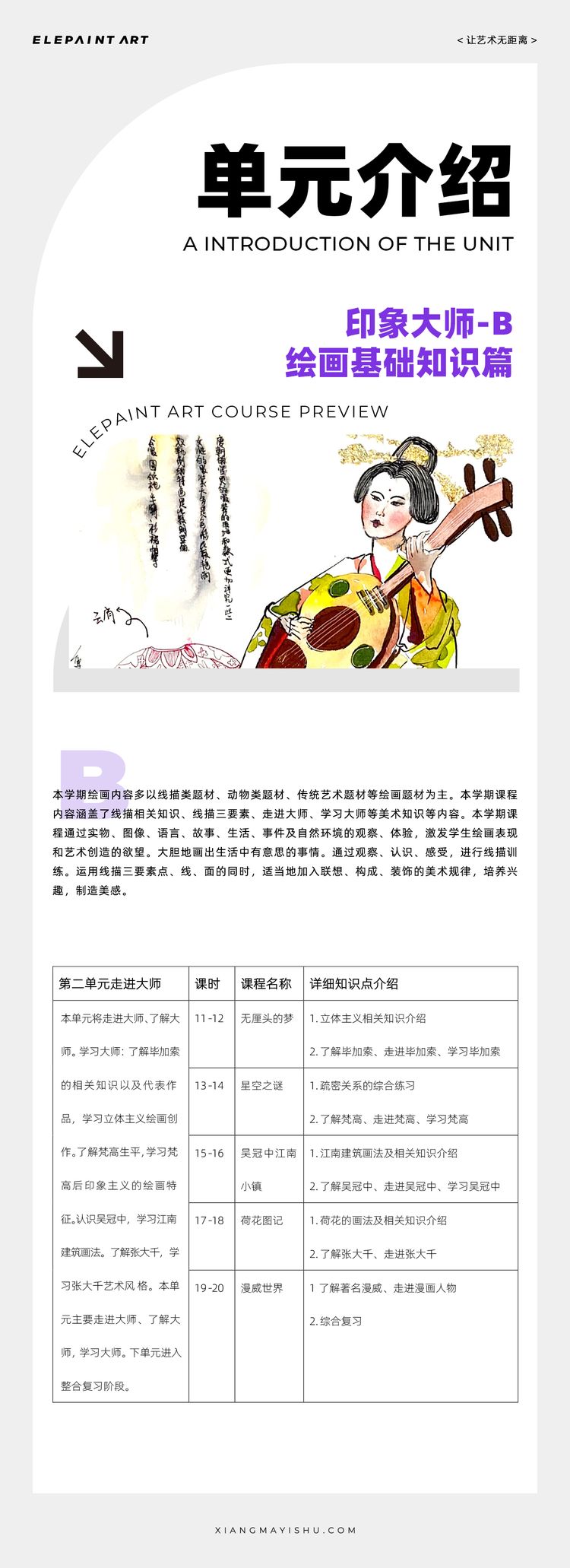 单元介绍 第5期