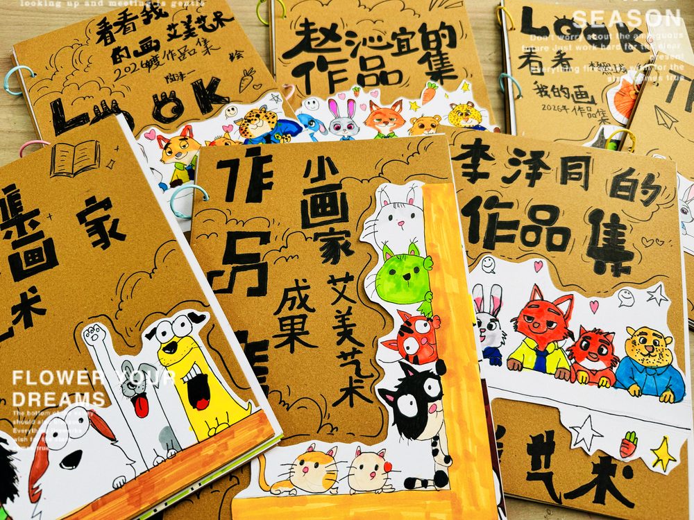 杜杜老师班上的学员作品