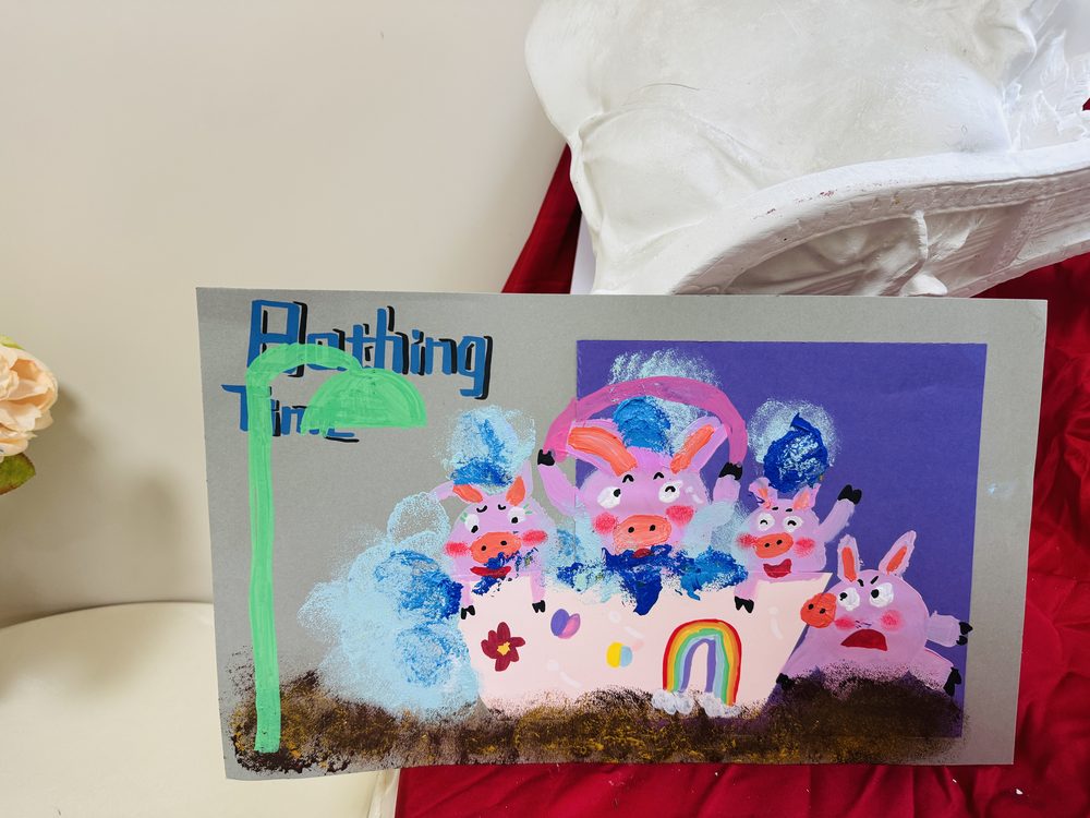 纪老师班上的学员作品