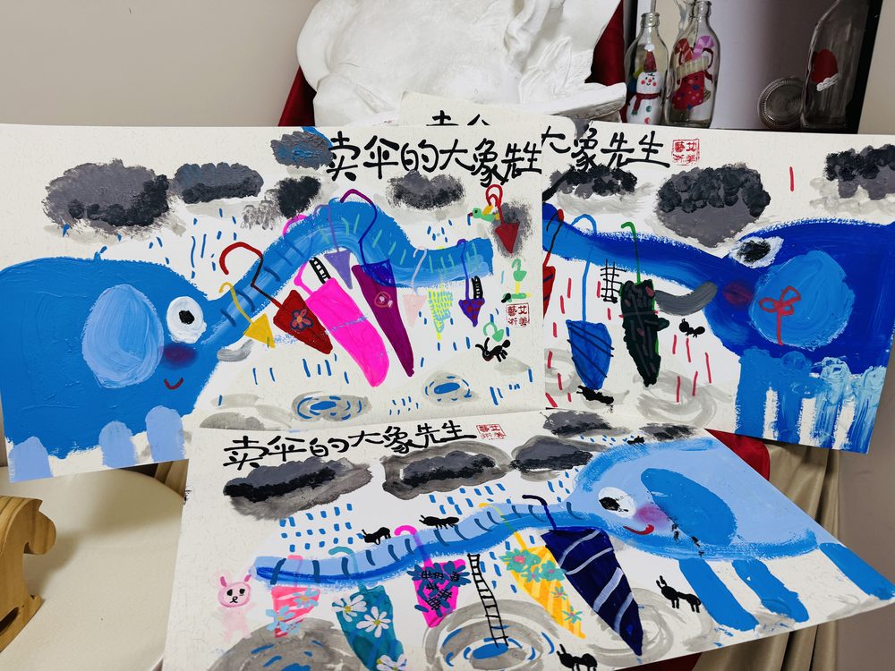 纪老师班上的学员作品