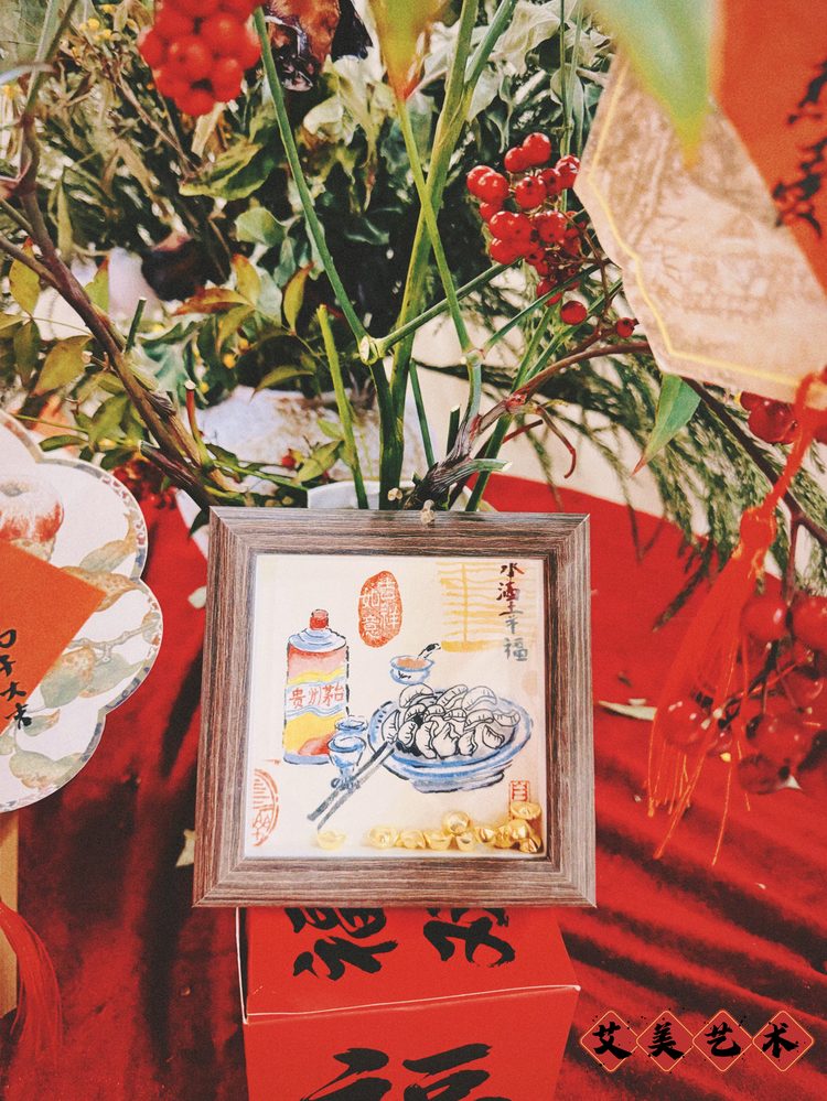 任老师学员作品 · 国风灯笼小品