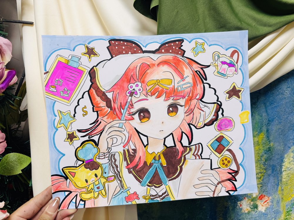 夏夏老师班上的学员作品