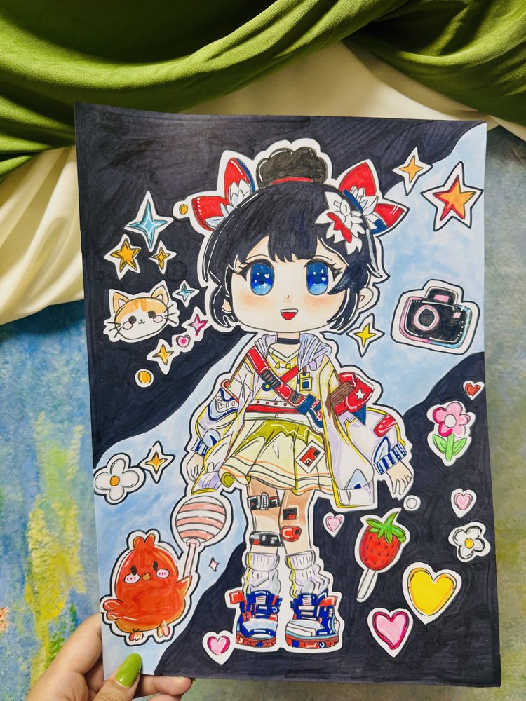 夏夏老师班上的学员作品