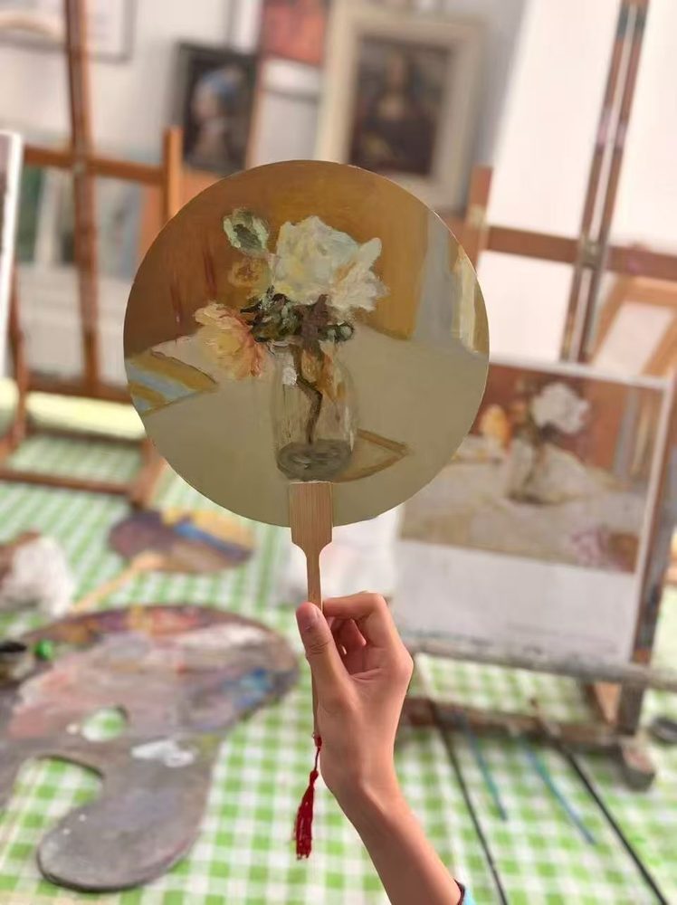 知画老师学员油画作品