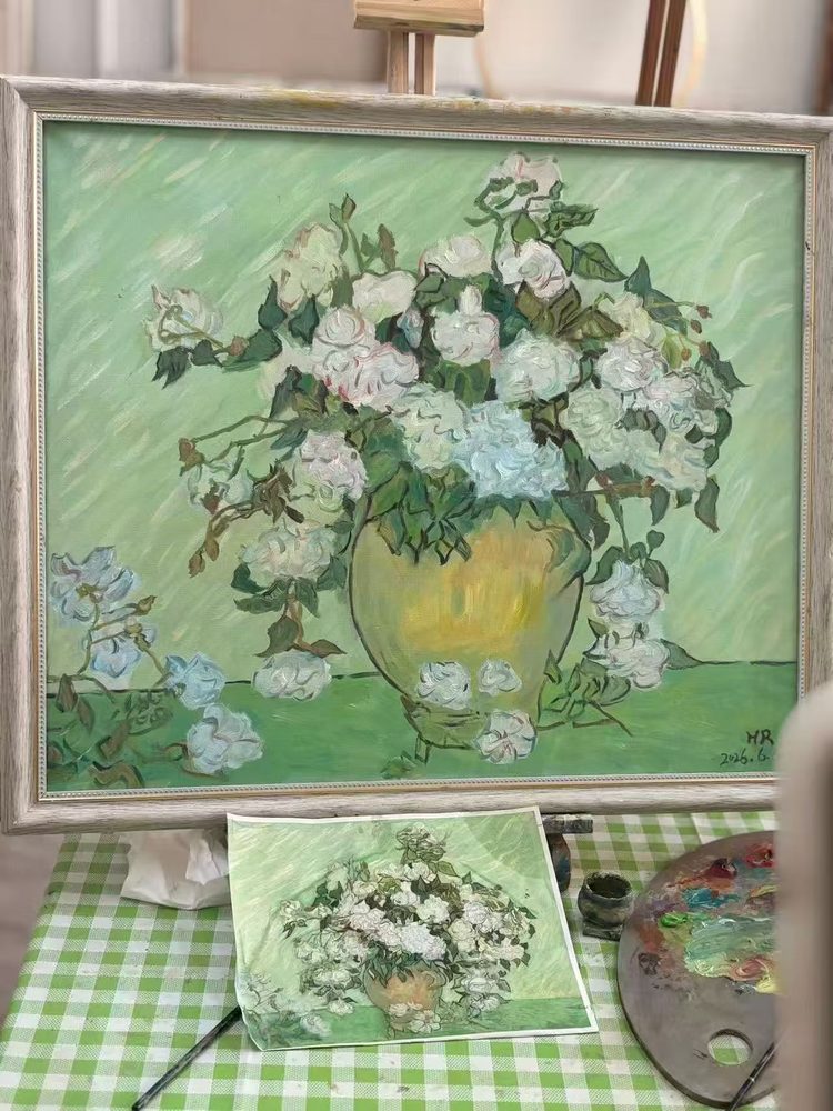 知画老师学员油画作品