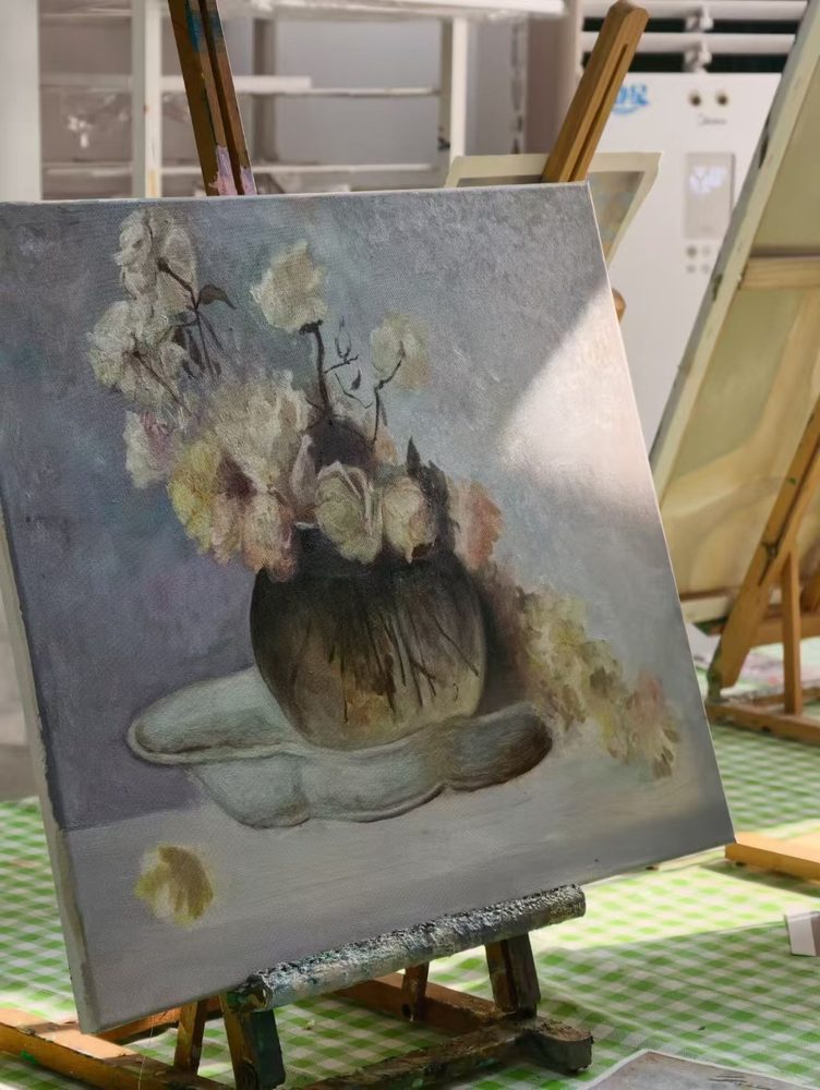 知画老师学员油画作品