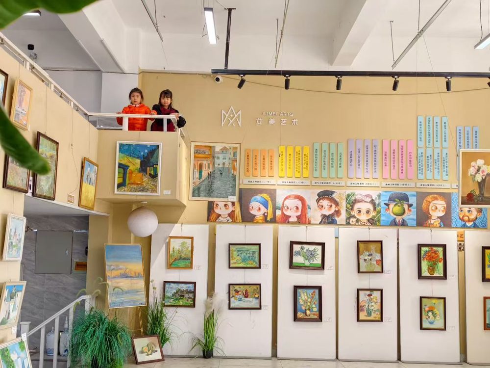 知画老师学员油画作品