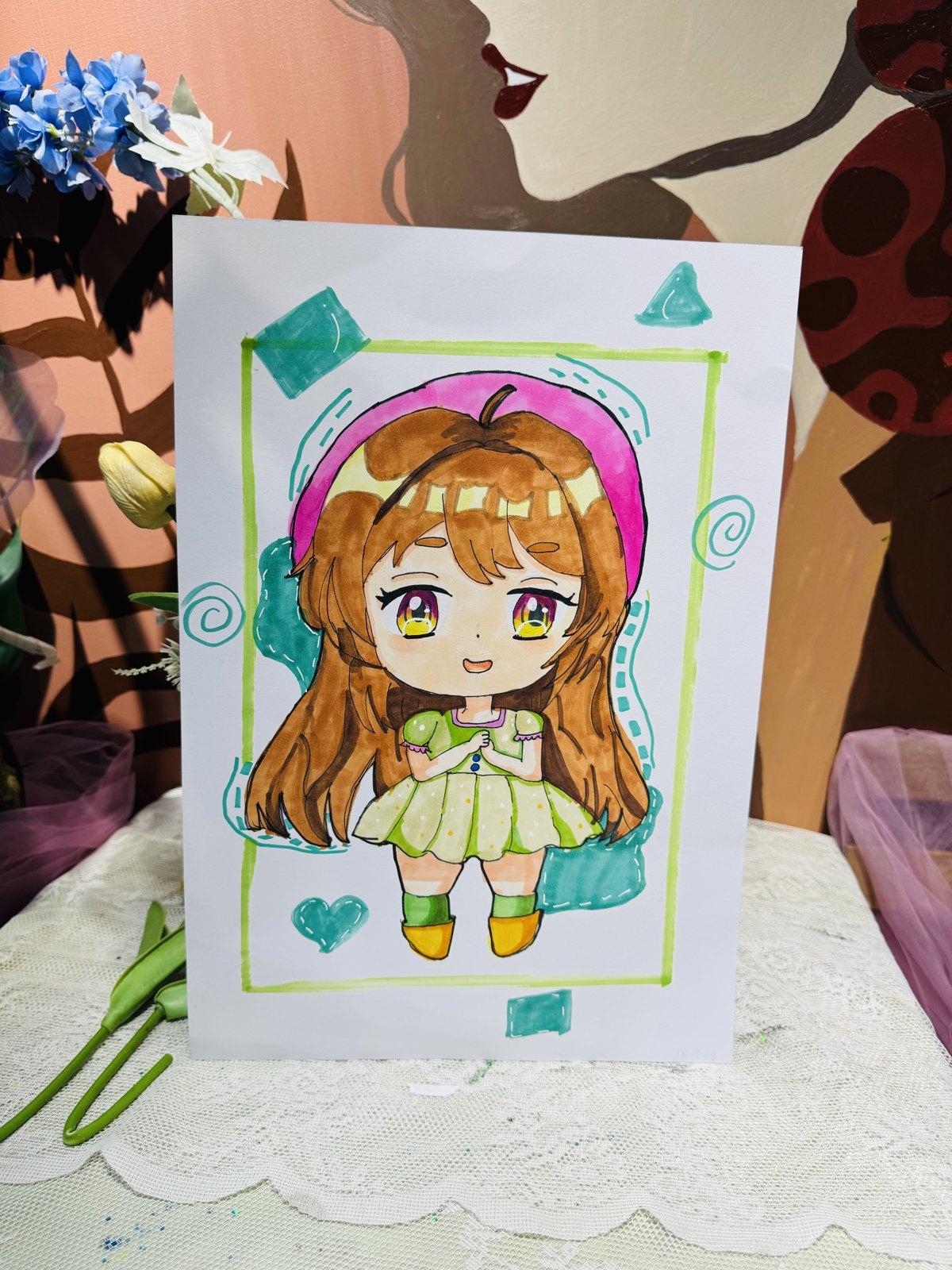 艾美艺术在读学员美术作品