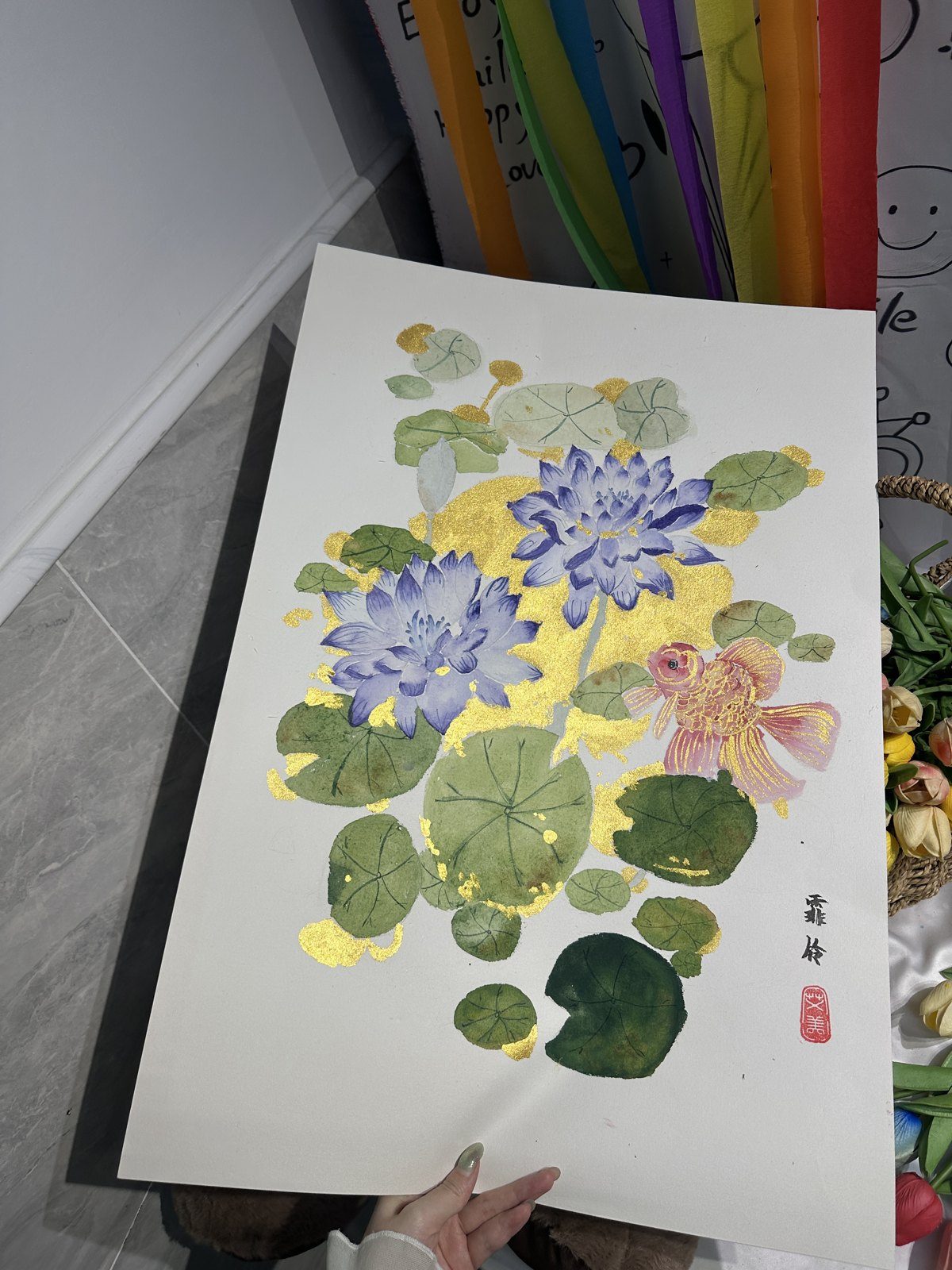艾美艺术在读学员美术作品