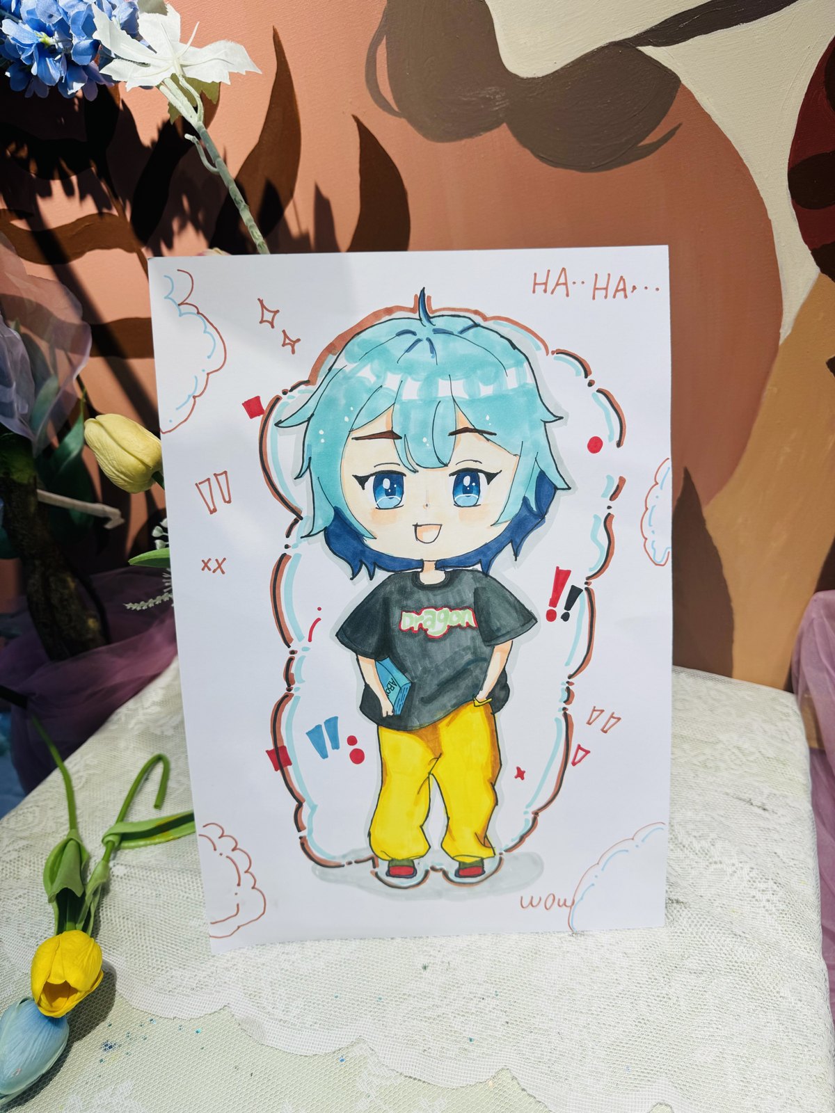 艾美艺术在读学员美术作品