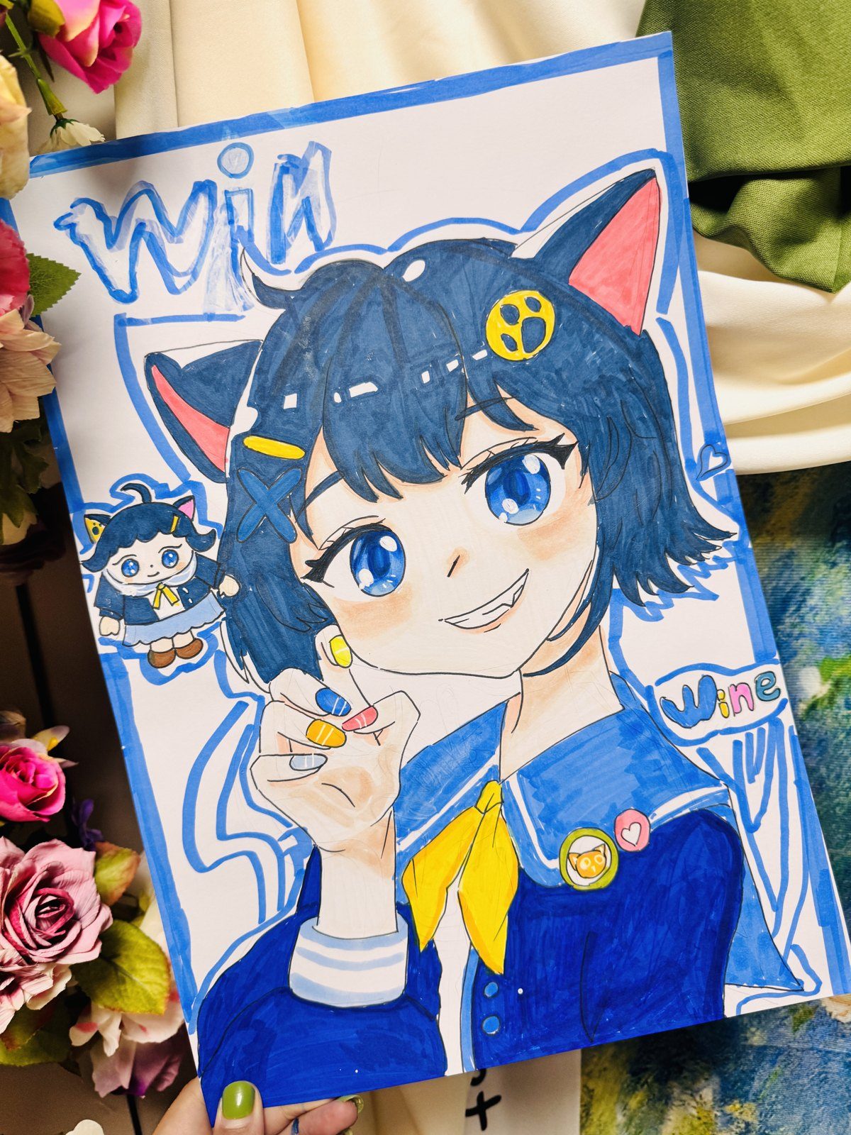 艾美艺术在读学员美术作品