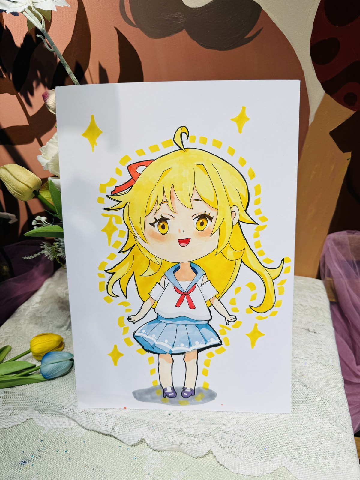 艾美艺术在读学员美术作品