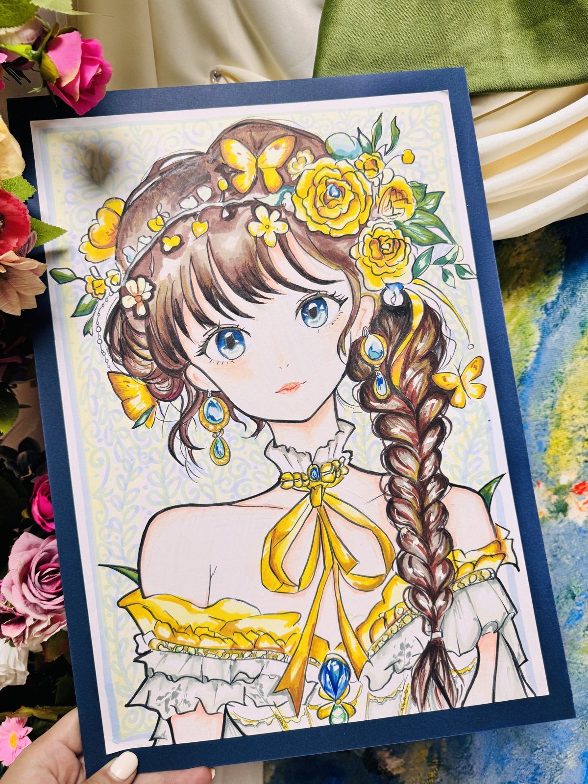 艾美艺术在读学员美术作品