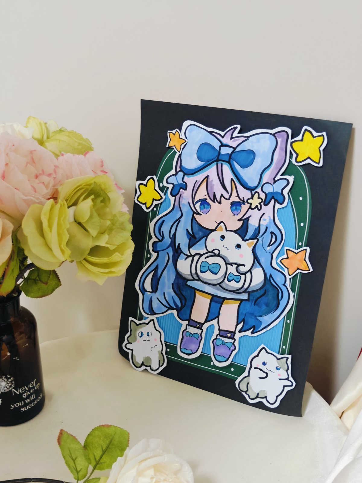 艾美艺术在读学员美术作品