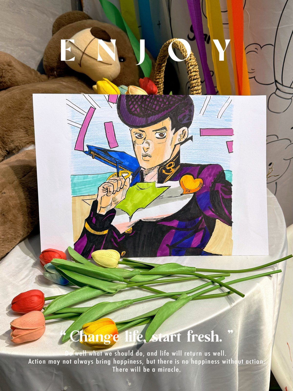 艾美艺术在读学员美术作品