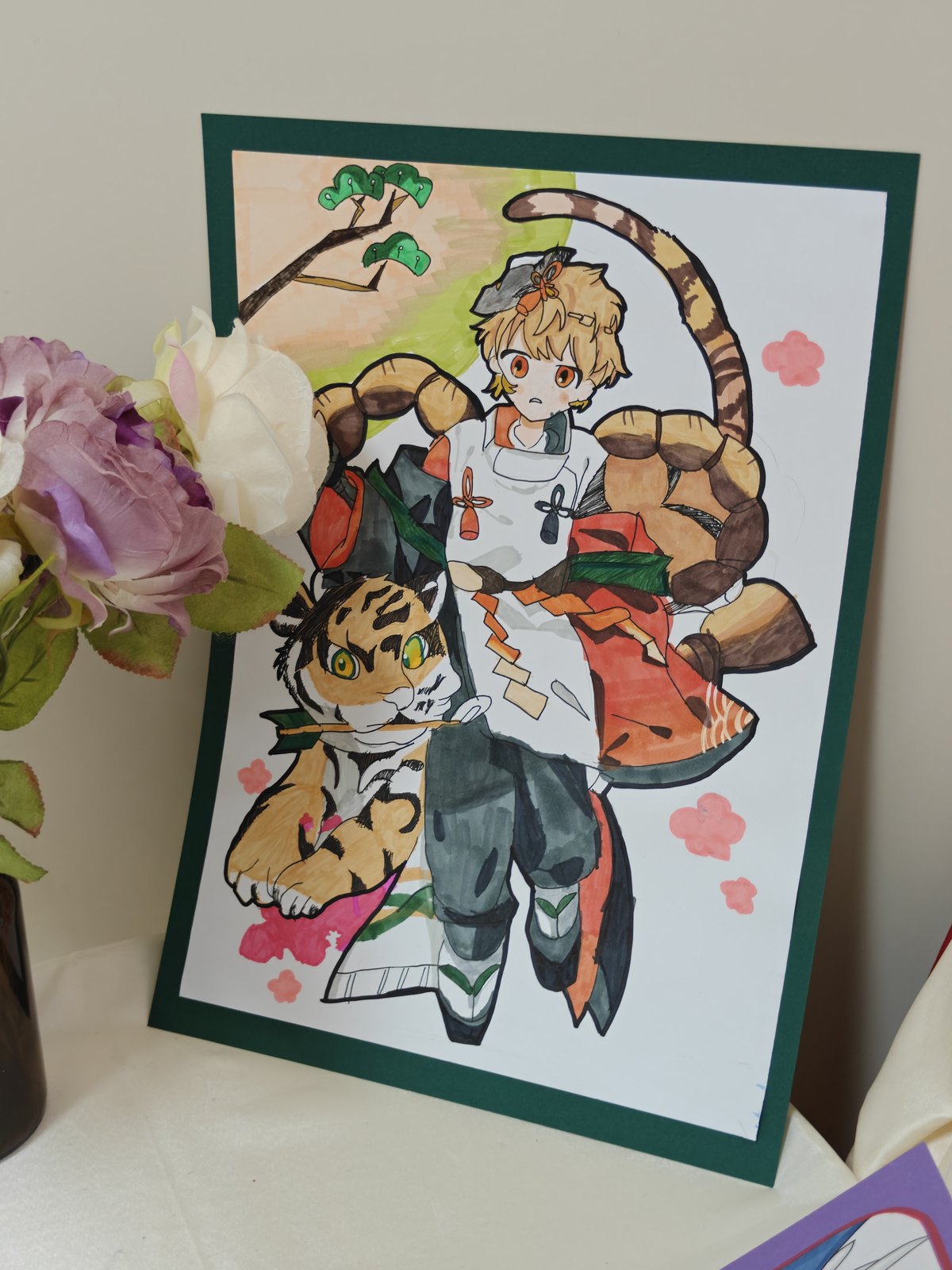艾美艺术在读学员美术作品