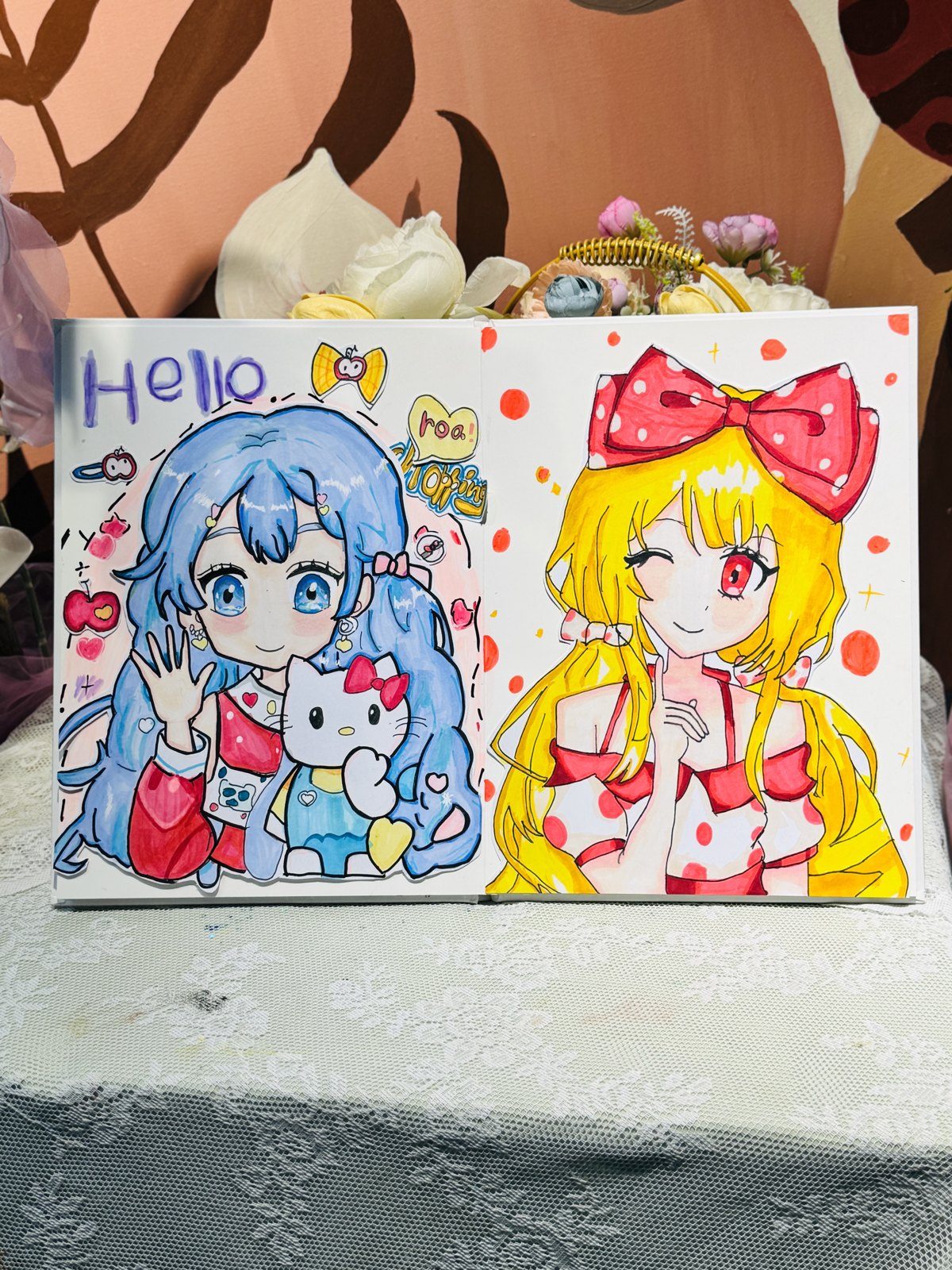艾美艺术在读学员美术作品