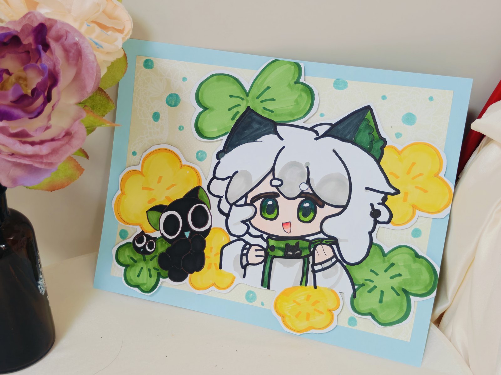 艾美艺术在读学员美术作品