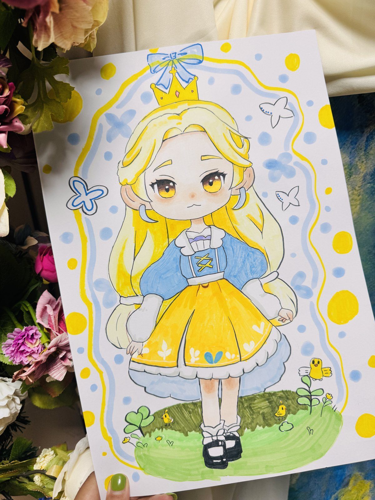 艾美艺术在读学员美术作品