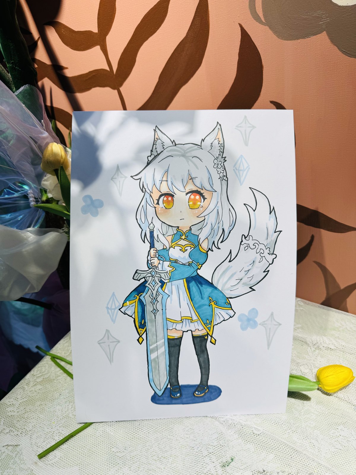 艾美艺术在读学员美术作品