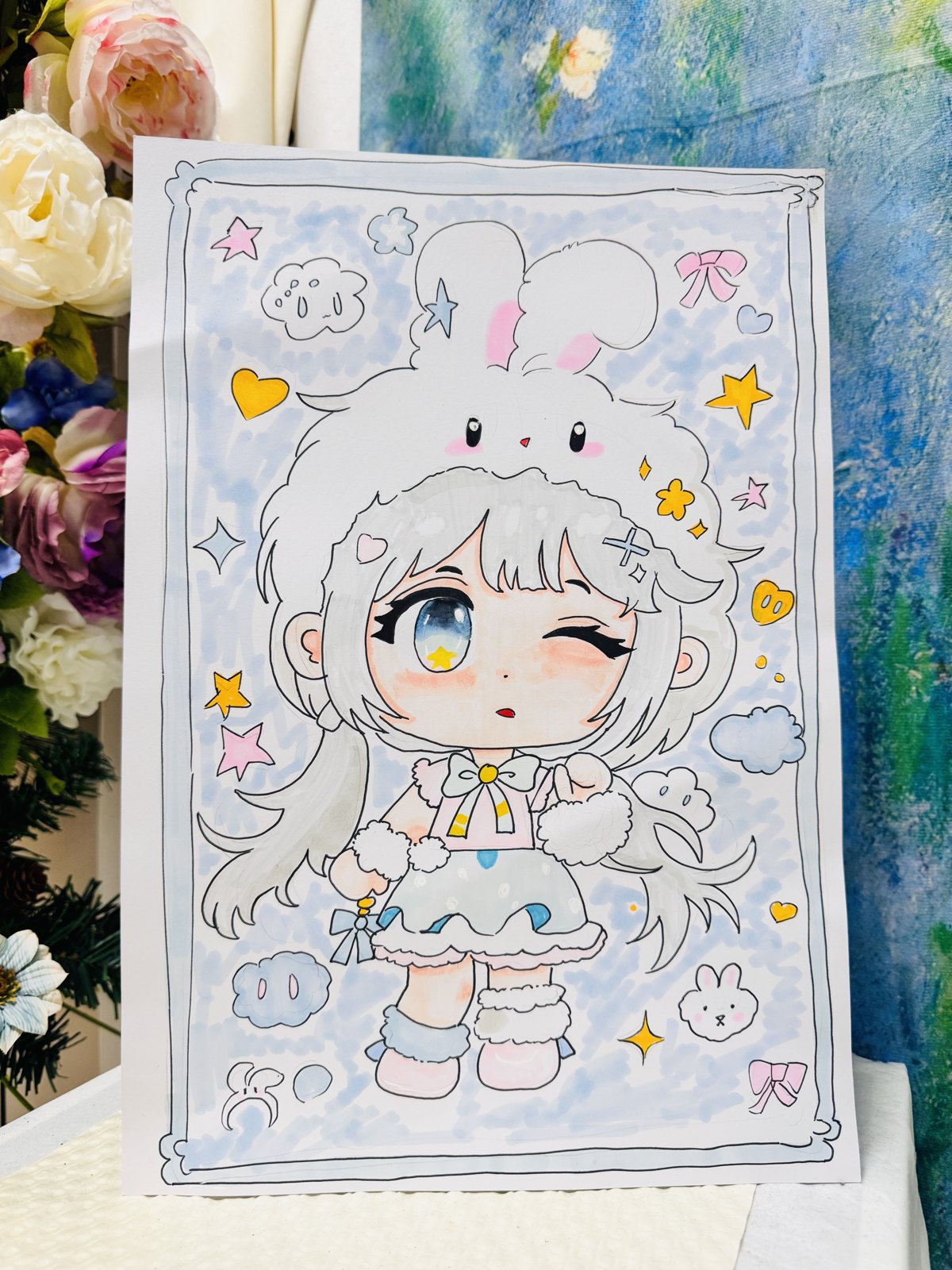 艾美艺术在读学员美术作品