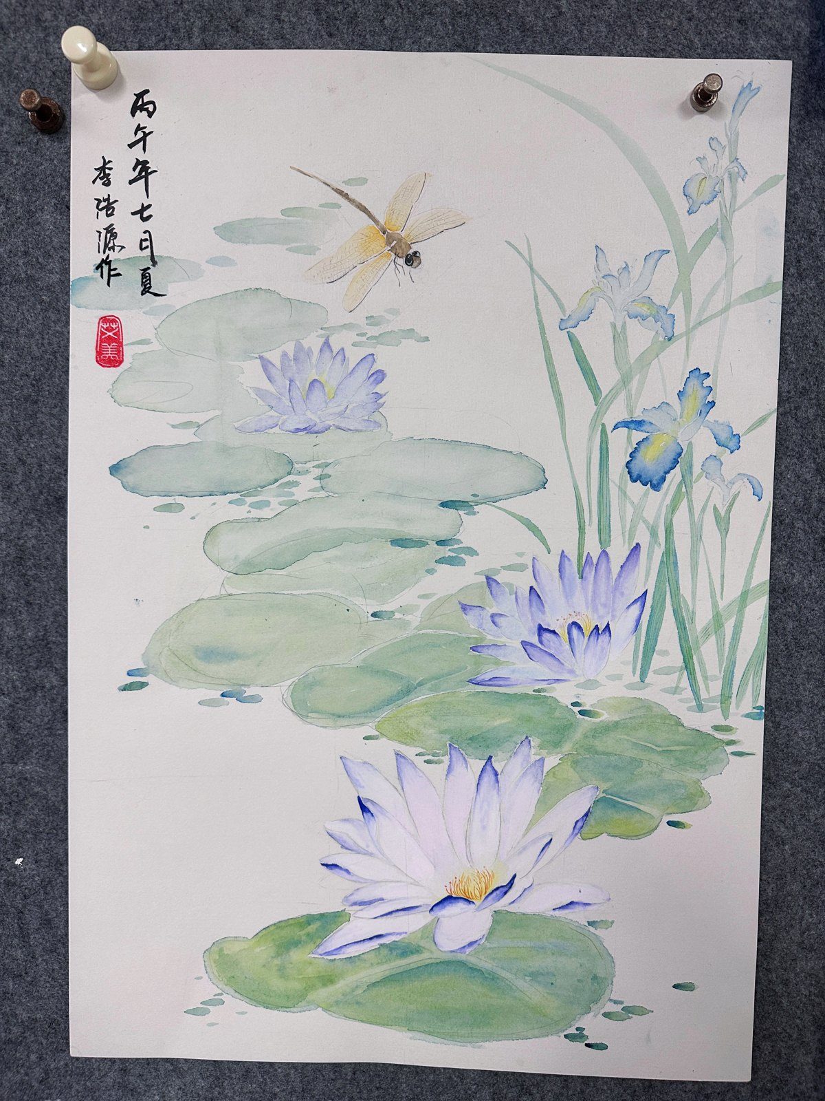 艾美艺术在读学员美术作品