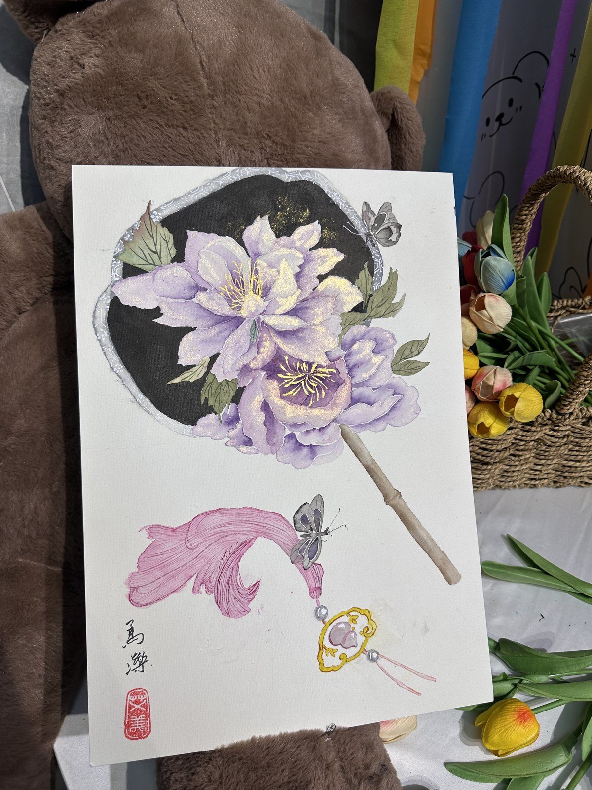 艾美艺术在读学员美术作品