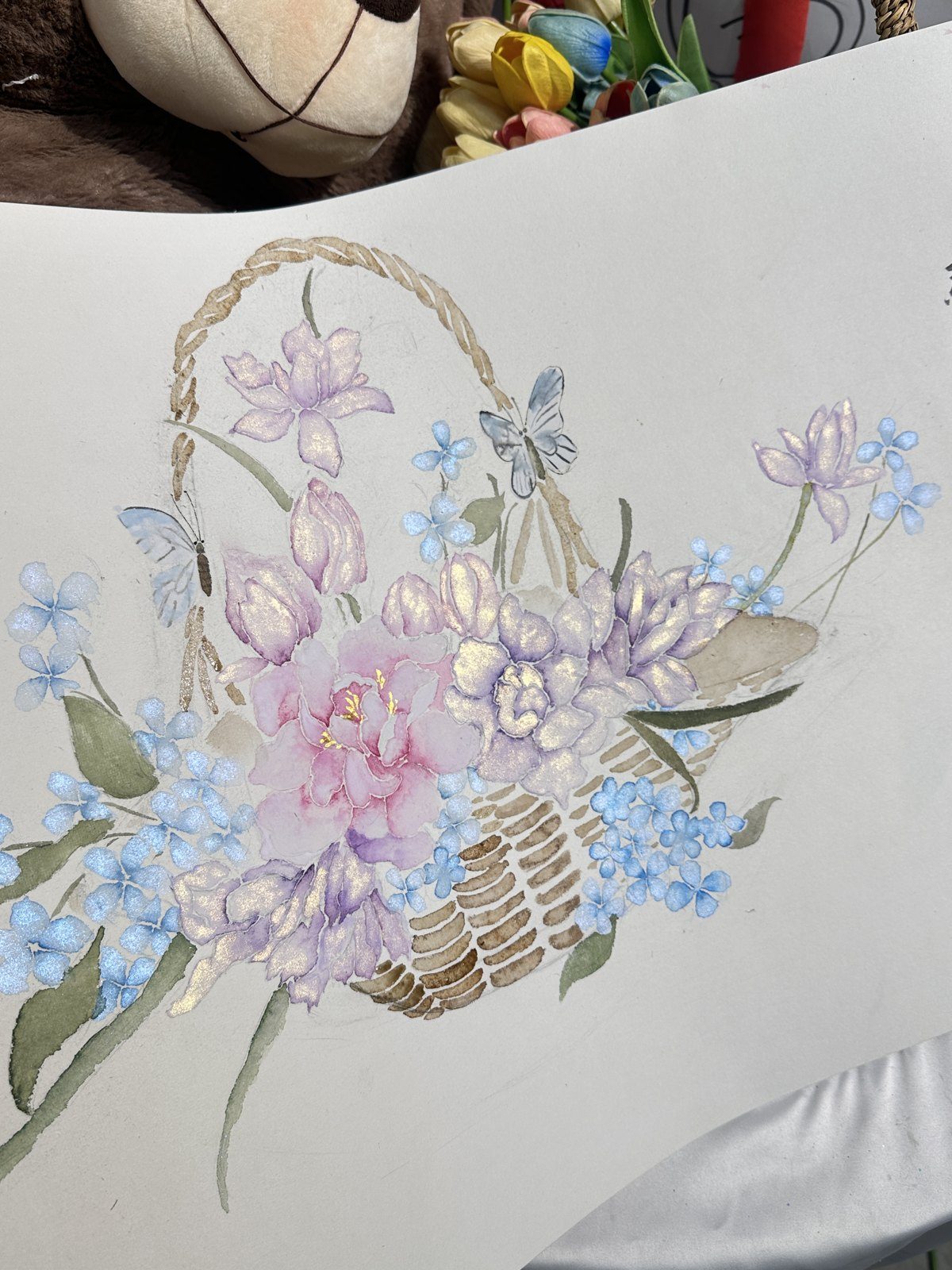 艾美艺术在读学员美术作品
