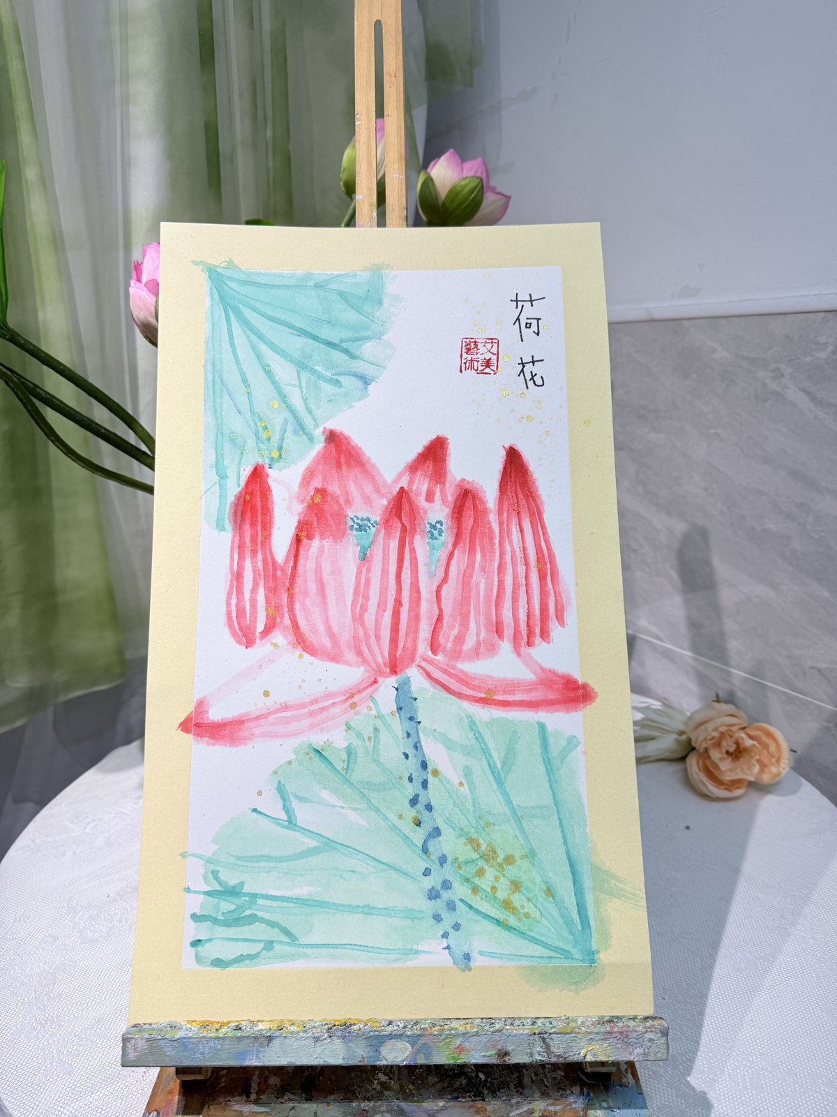 艾美艺术在读学员美术作品