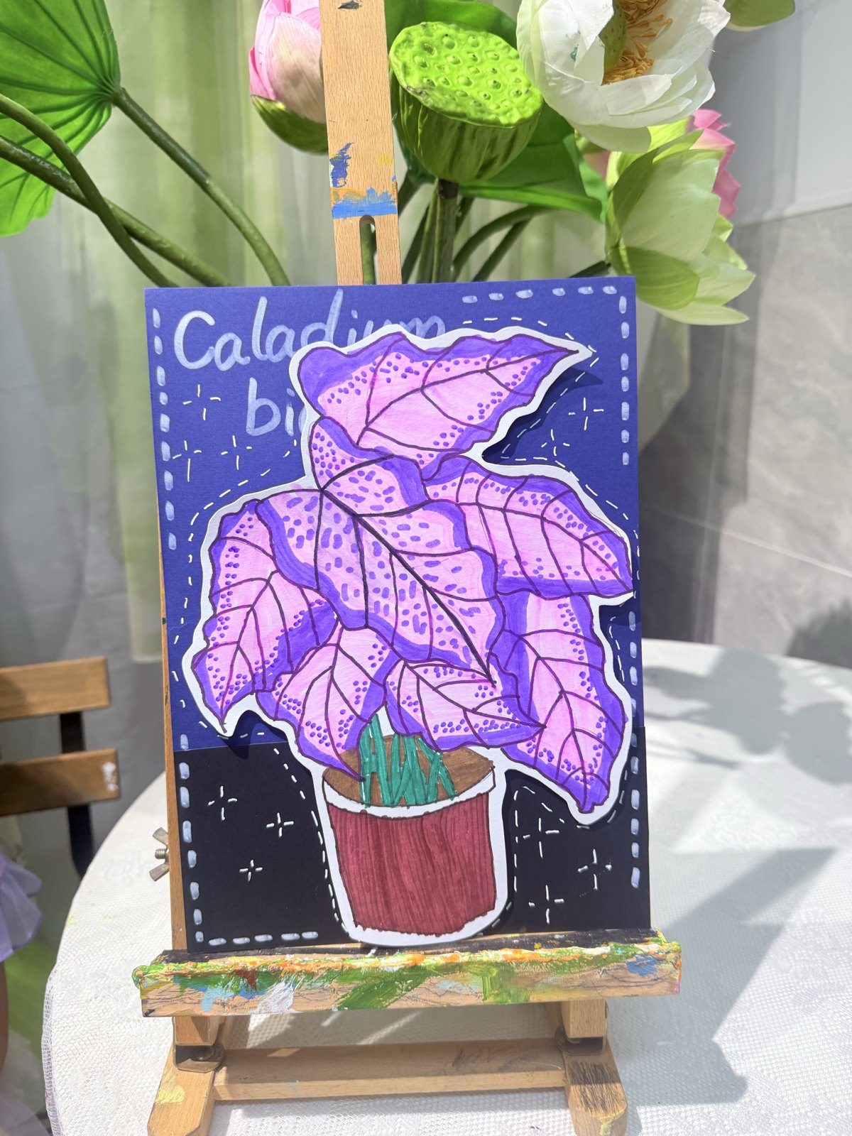 艾美艺术在读学员美术作品