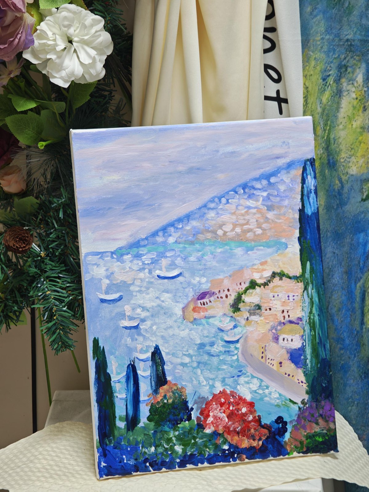 艾美艺术在读学员美术作品