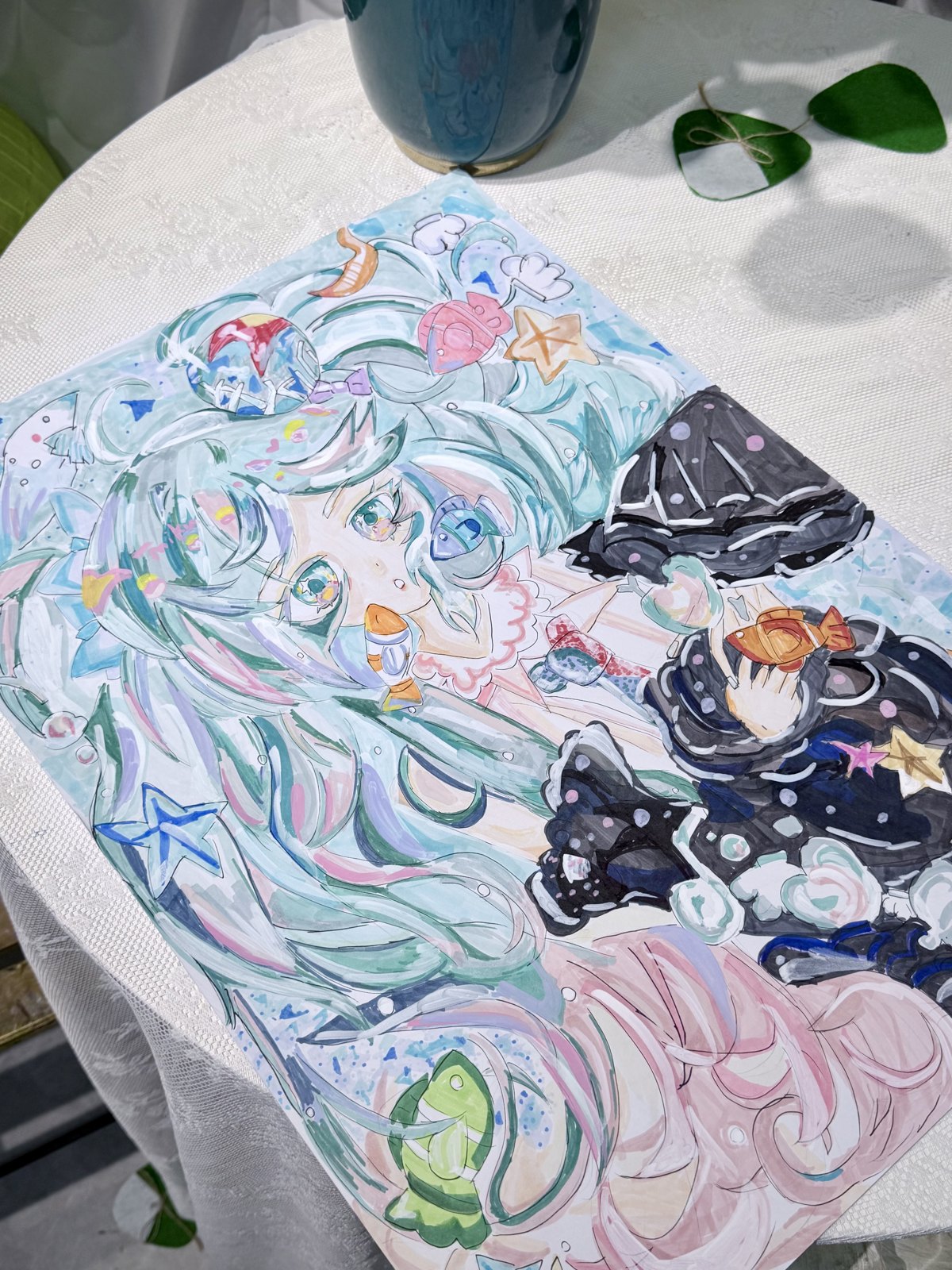 艾美艺术在读学员美术作品