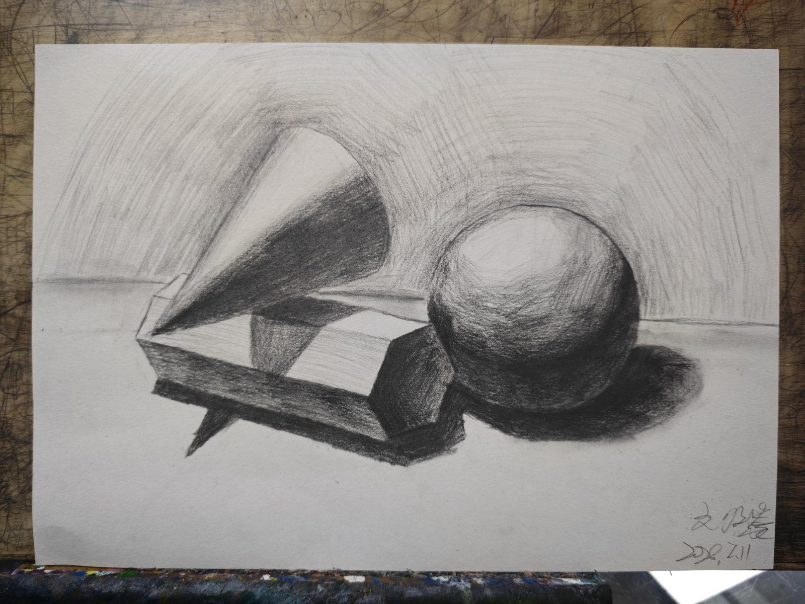 艾美艺术在读学员美术作品